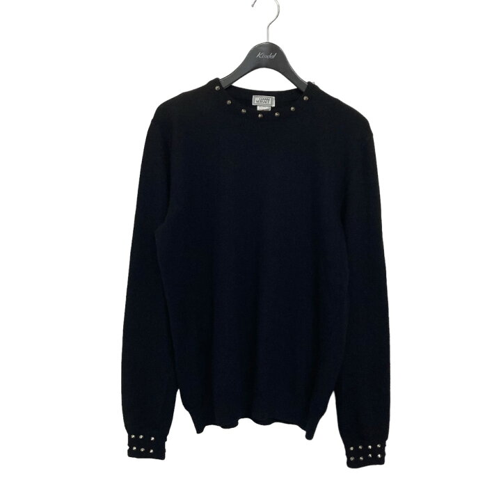楽天市場】【中古】GIANNI VERSACEスタッズニット ブラック サイズ：52 