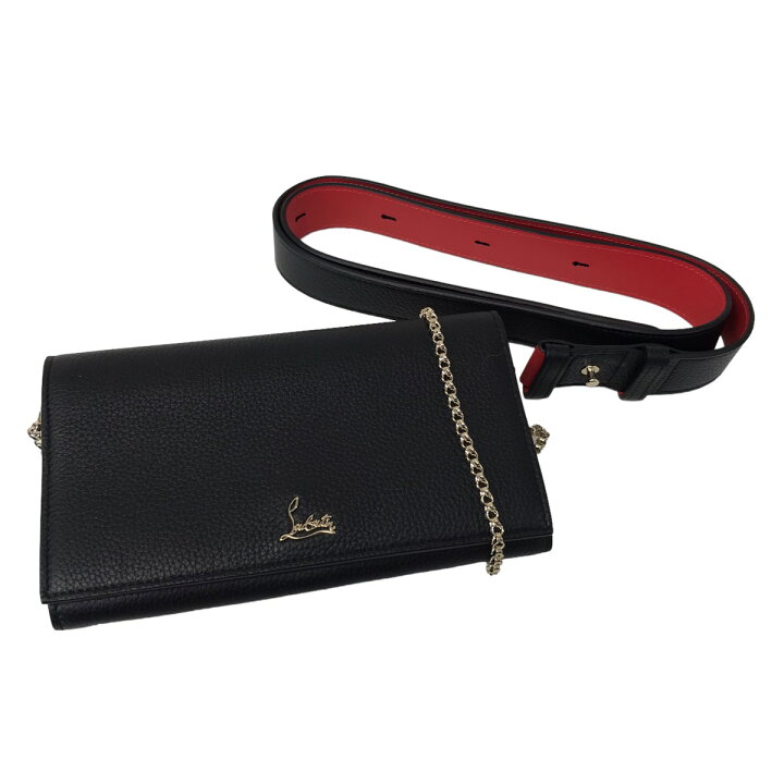 楽天市場】【中古】CHRISTIAN LOUBOUTIN 「W BOUDOIR CHAIN BELT CALF  