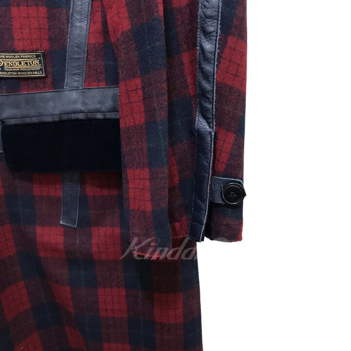 楽天市場】【中古】JohnUNDERCOVER×PENDLETON16AW チェスターコート 