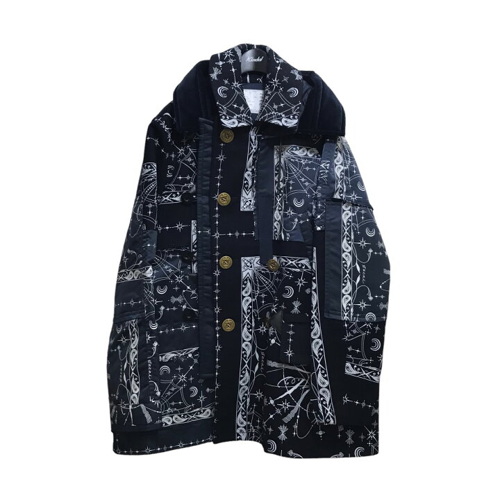 楽天市場】【中古】sacai×Dr．WOO 20AW ｢Bandana Print Coat｣バンダナ  