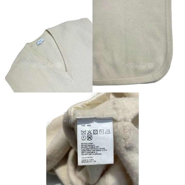 楽天市場】【中古】HYKEロングニットベスト 172-11116 ベージュ サイズ 
