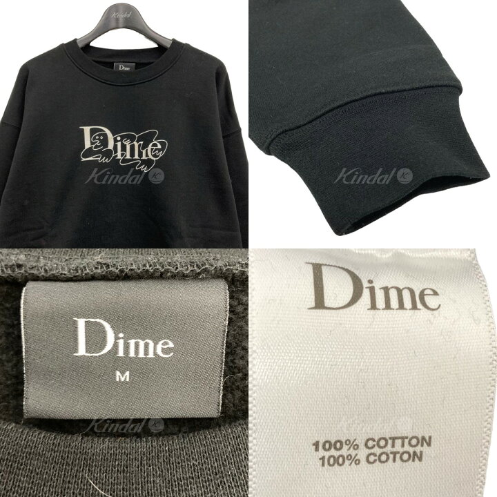 楽天市場】【中古】Dime スウェット ブラック サイズ：M 【071223 