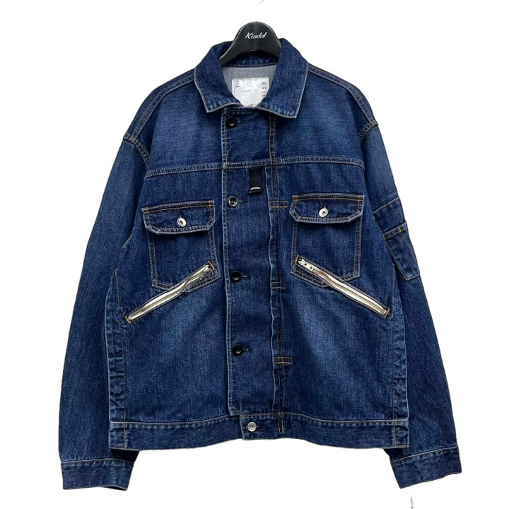 楽天市場】【中古】sacai デニムジャケット インディゴ サイズ：2