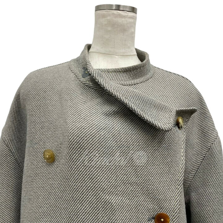 楽天市場】【中古】IRENE 「KerseyWool Coat」ウールコート グレー 