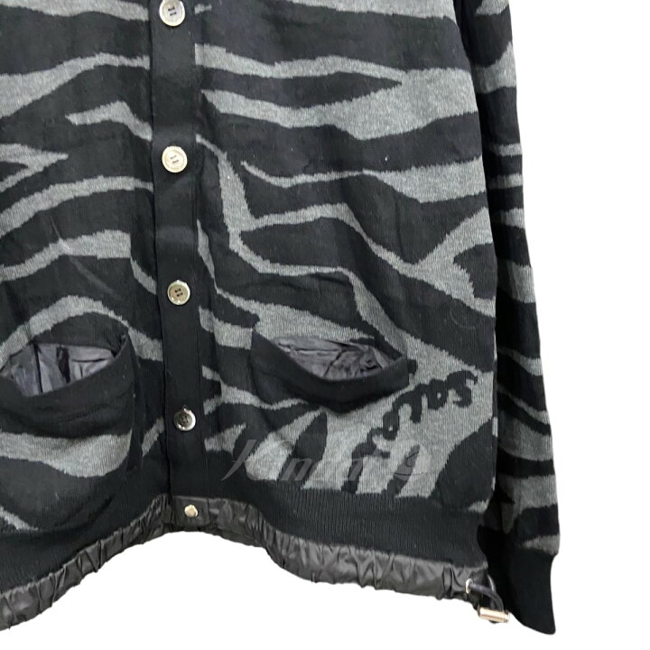 楽天市場】【中古】sacai｢THE STOREKNIT BLOUSON｣ 異素材ドッキング 