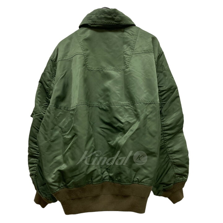 楽天市場】【中古】sacai MA-1ジャケット 17-02955 オリーブ サイズ：2 