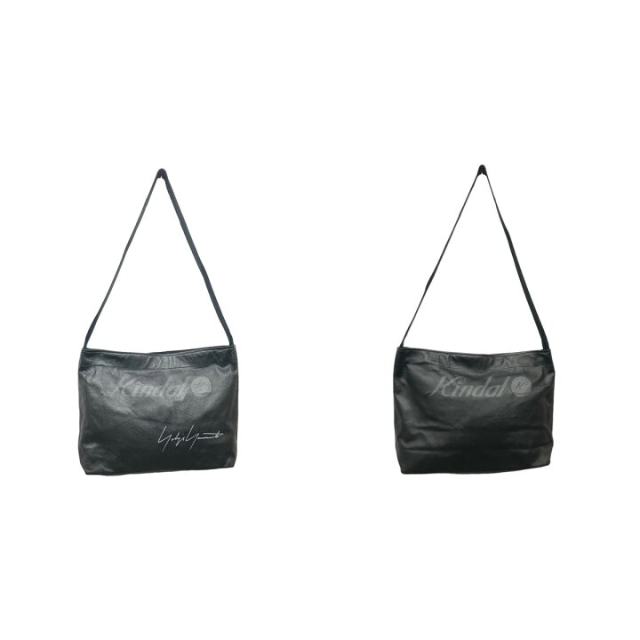 楽天市場】【中古】YOHJI YAMAMOTO シグネチャーロゴレザーショルダー 