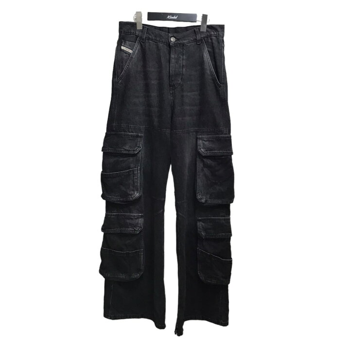 楽天市場】【中古】DIESEL｢D-Sire-Cargo-S 0HLAA｣デニムカーゴパンツ 