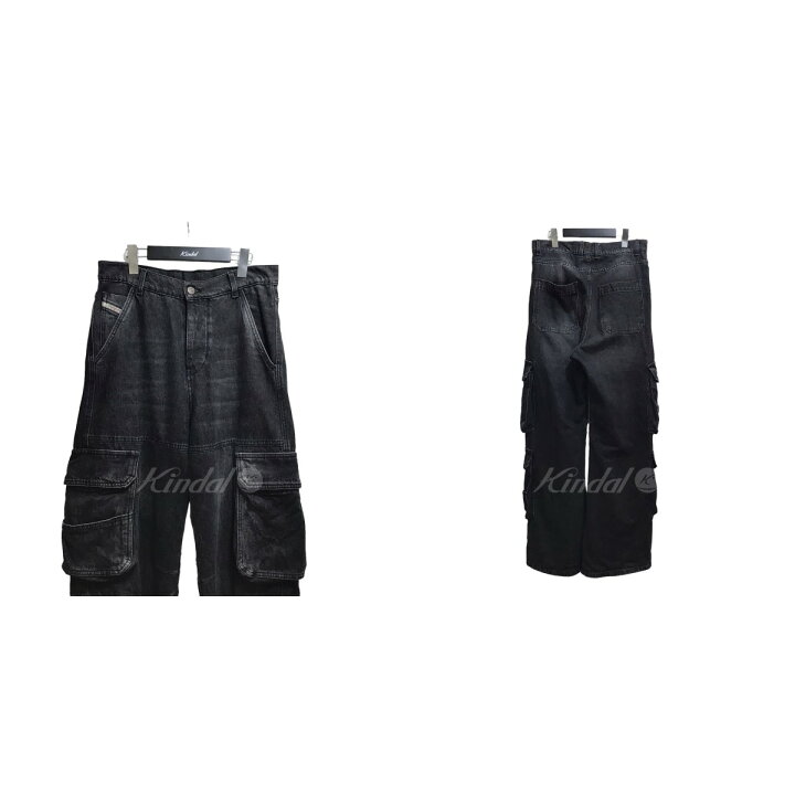 楽天市場】【中古】DIESEL｢D-Sire-Cargo-S 0HLAA｣デニムカーゴパンツ 