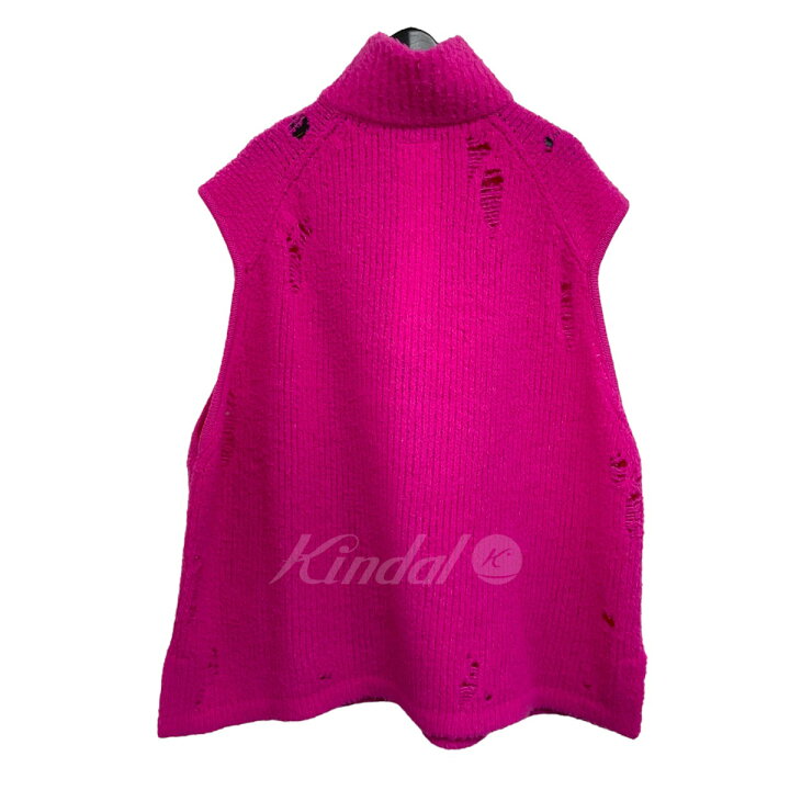 楽天市場】【中古】doublet2023AW 「FLEECE KNIT VEST」 フリース 