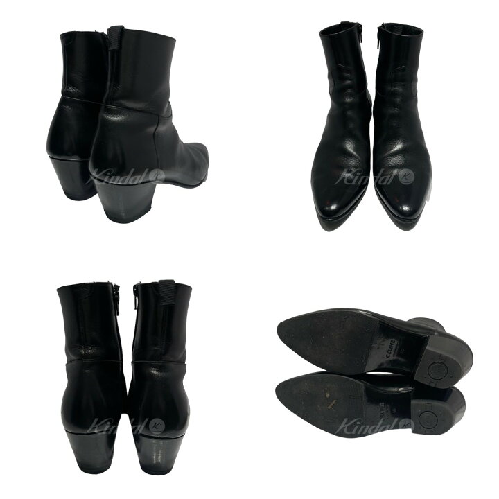 楽天市場】【中古】CELINE サイドジップジャクノブーツ MG0251 