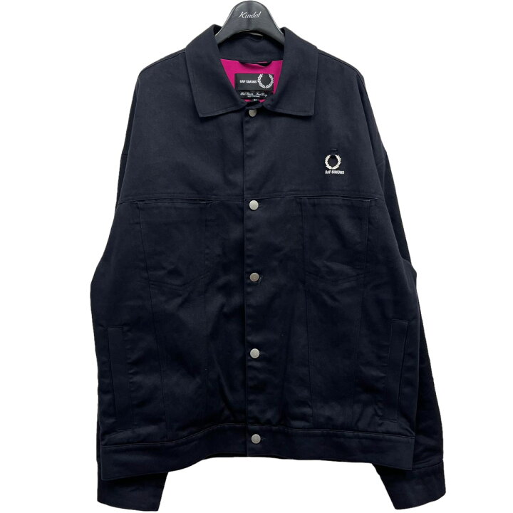 楽天市場】【中古】RAF SIMONS × Fred Perry ジャケット ブラック 