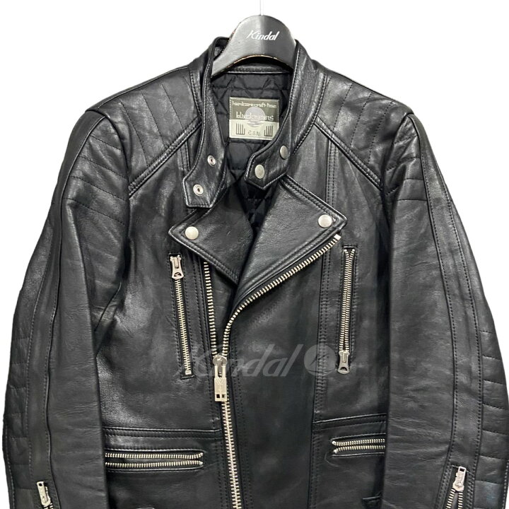 楽天市場】【中古】blackmeans アセミダブルレザーライダース 