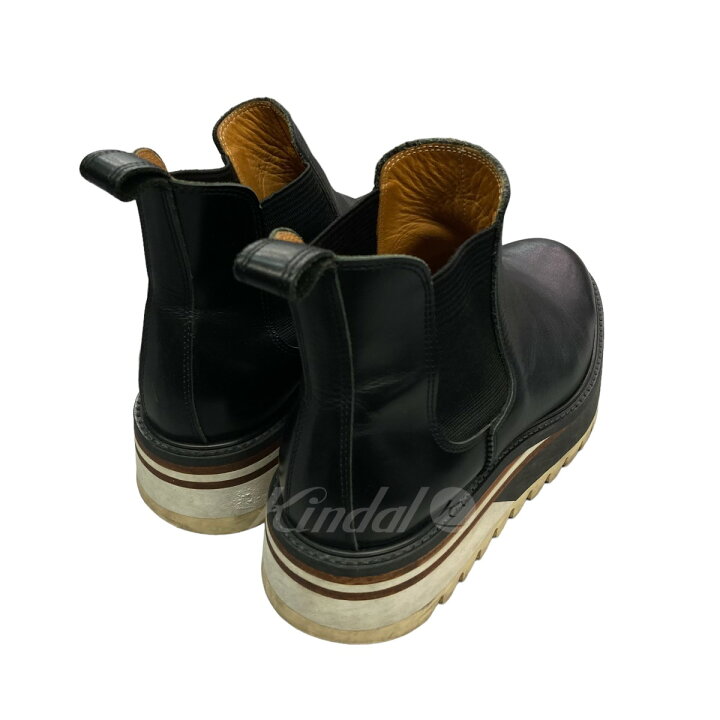 楽天市場】【中古】Hender Scheme「kant」 サイドゴアブーツ ブラック 