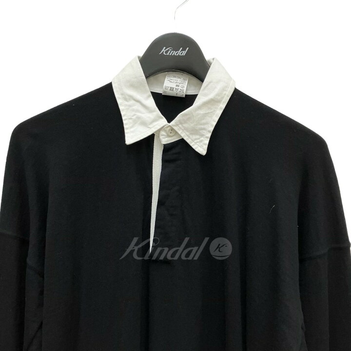 楽天市場】【中古】COMOLI ウールラグビーシャツ W03-05012 ブラック 