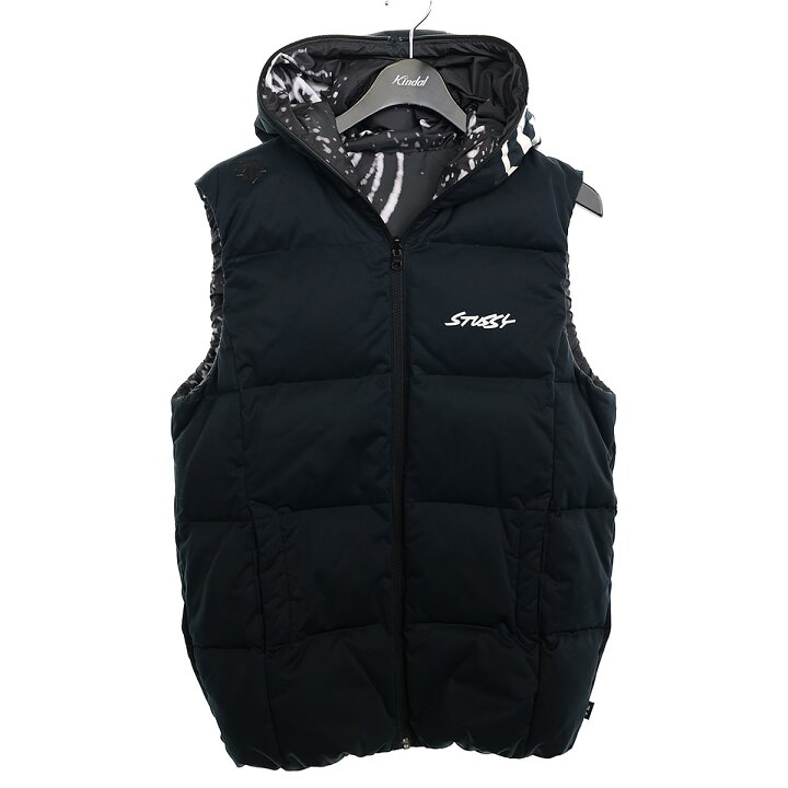 楽天市場】【中古】Stussy ×DESCENTE リバーシブルフーデッドダウン  
