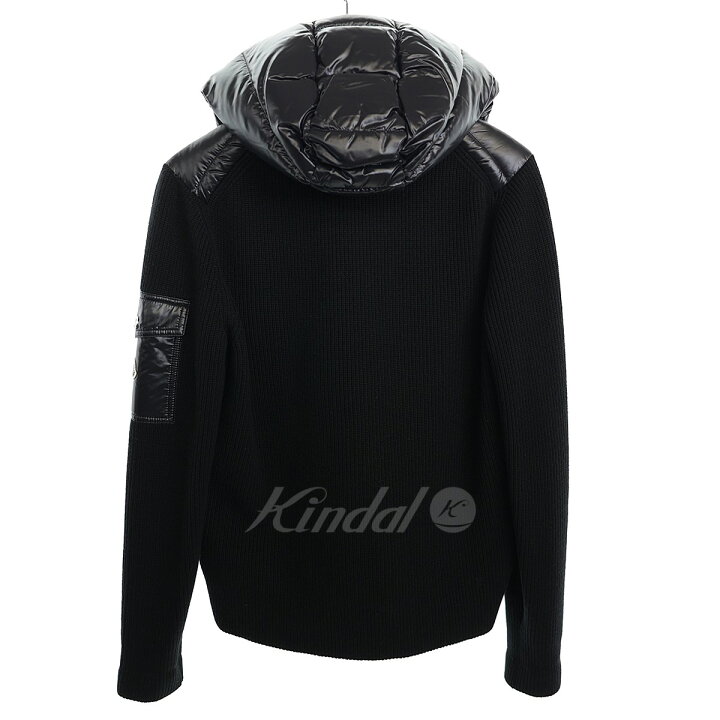 楽天市場】【中古】MONCLER 並行品MAGLIA TRICOT ニット切替ダウン 