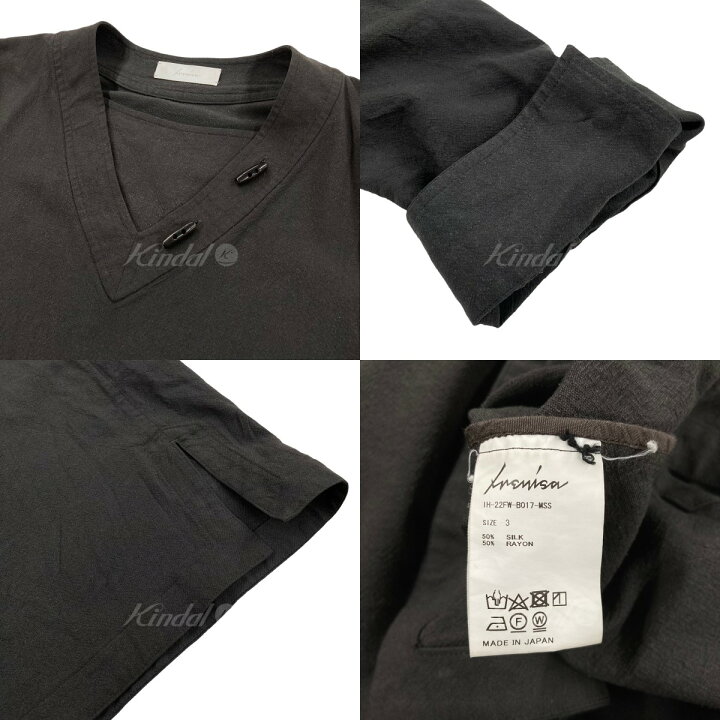 楽天市場】【中古】irenisa 2022AW スクエアネックプルオーバーシャツ 