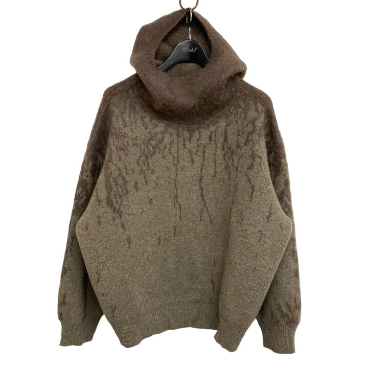 楽天市場】【中古】amachi．「Rainy Pattern Knit Hoodie」 ニット 