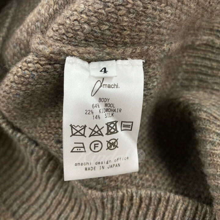 楽天市場】【中古】amachi．「Rainy Pattern Knit Hoodie」 ニット 