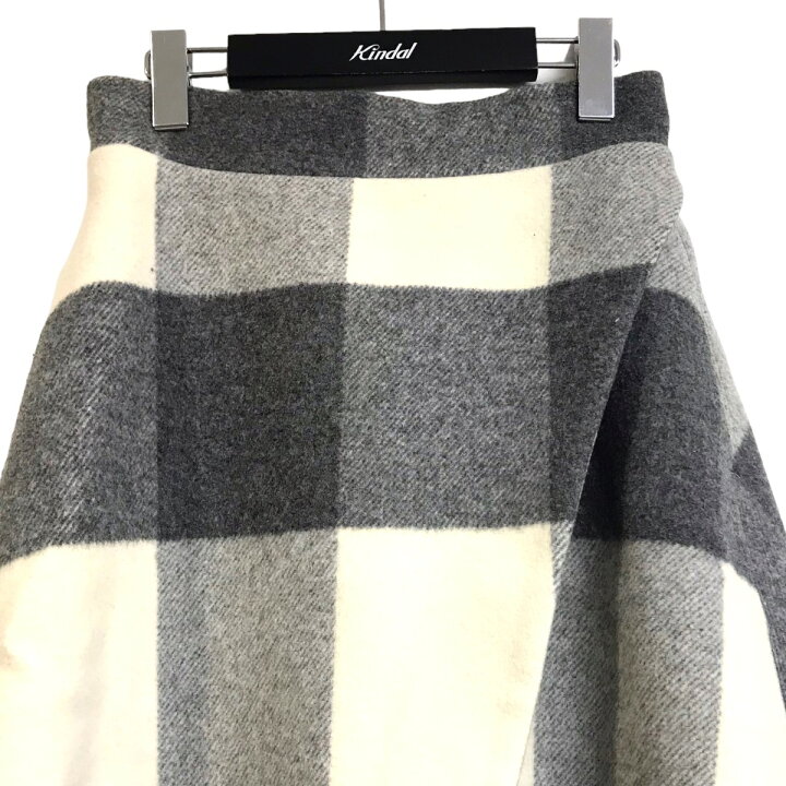 楽天市場】【中古】SHE TOKYO 「ELISA」チェックウールスカート グレー 