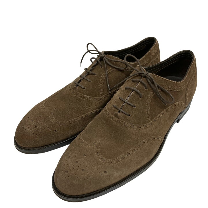 楽天市場】【中古】BOTTEGA VENETAウィングチップスウェードシューズ 