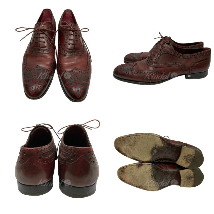 楽天市場】【中古】LOUIS VUITTONウィングチップシューズ ST0190 