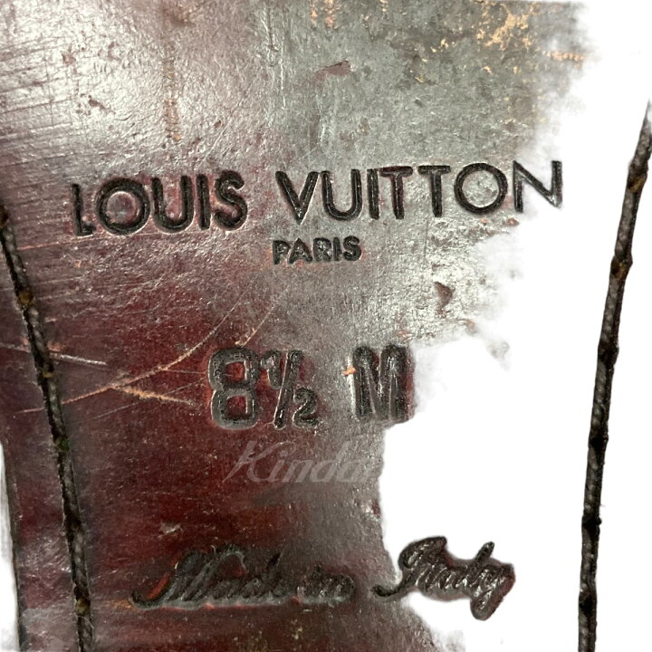 楽天市場】【中古】LOUIS VUITTONウィングチップシューズ ST0190 