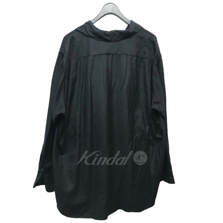 楽天市場】【中古】COMOLI シルクネルスキッパーシャツ ダークネイビー 