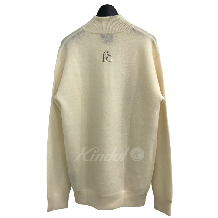 1PIU1UGUALE3 GOLFZIP NECK KNIT