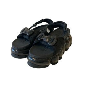 【中古】grounds　New Jewelry Sandal ブラック サイズ：24cm 【101223】（グラウンズ）