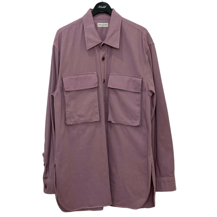 楽天市場】【中古】DRIES VAN NOTEN ワークシャツ AT602 パープル  