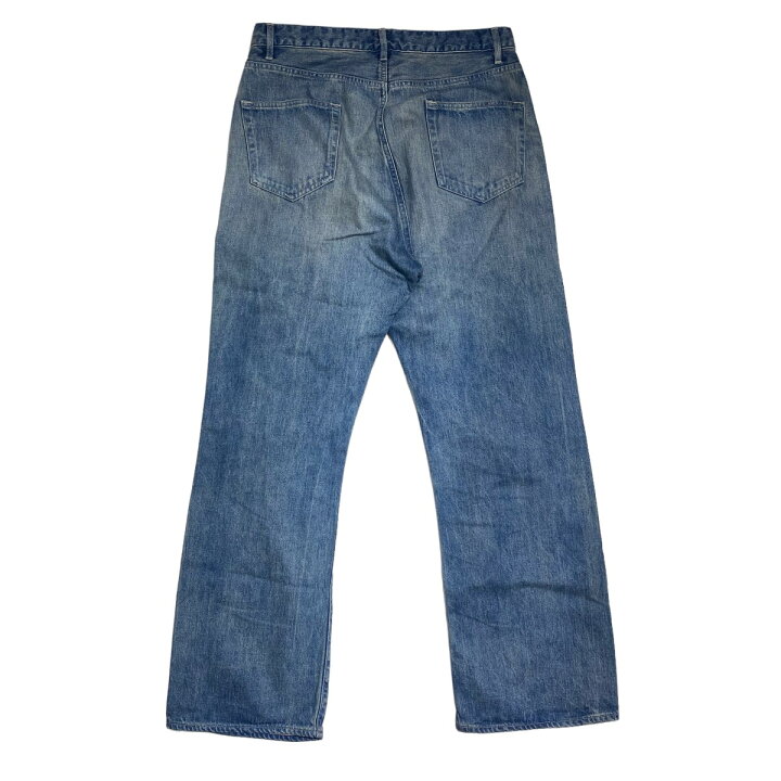 楽天市場】【中古】AURALEE SELVEDGE FADED LIGHT DENIM PANTS デニム 