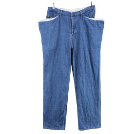 【中古】DIET BUTCHER SLIM SKIN20SS Side slash pocket denim pants サイド スラッシュ デニム ブルー サイズ：2【価格見直し】