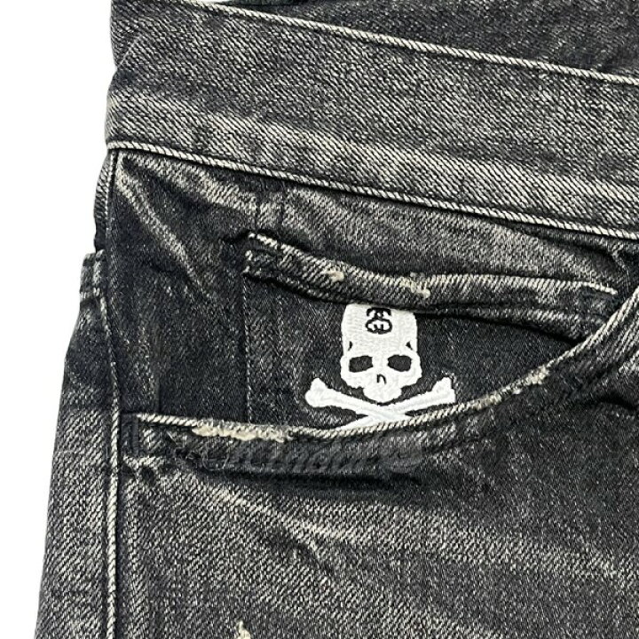 楽天市場】【中古】Stussy × mastermind ロゴ刺繍 デニム パンツ  