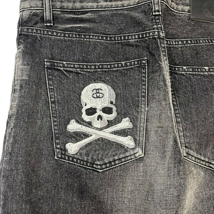 楽天市場】【中古】Stussy × mastermind ロゴ刺繍 デニム パンツ 