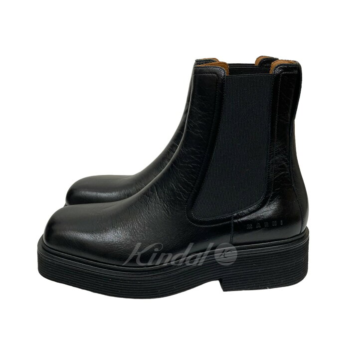 楽天市場】【中古】MARNI 22AW CHELSEA BOOTS サイドゴアブーツ 