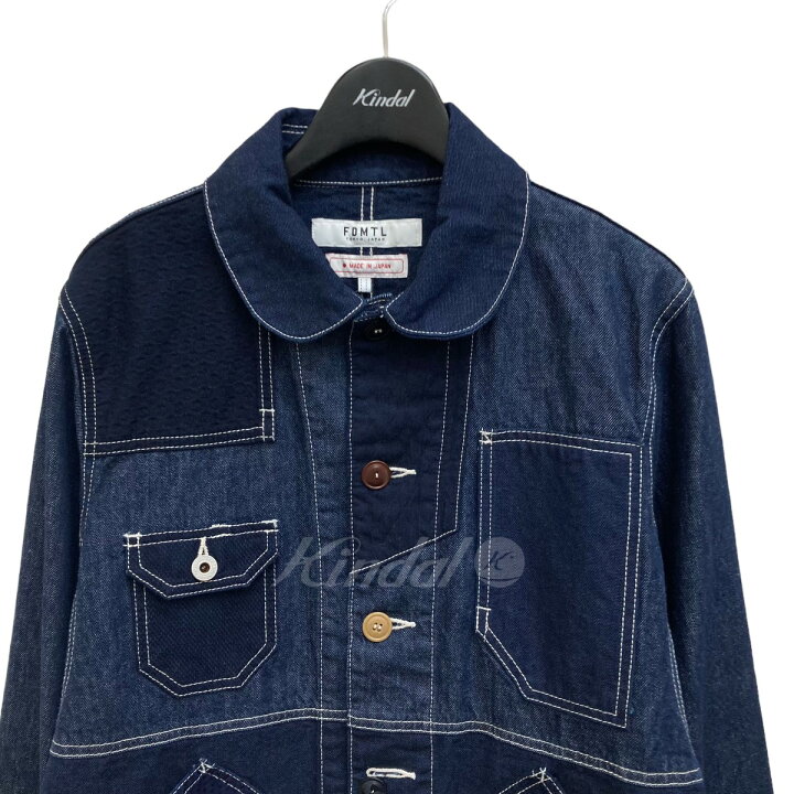 楽天市場】【中古】FDMTL パッチワーク デニムジャケット インディゴ 