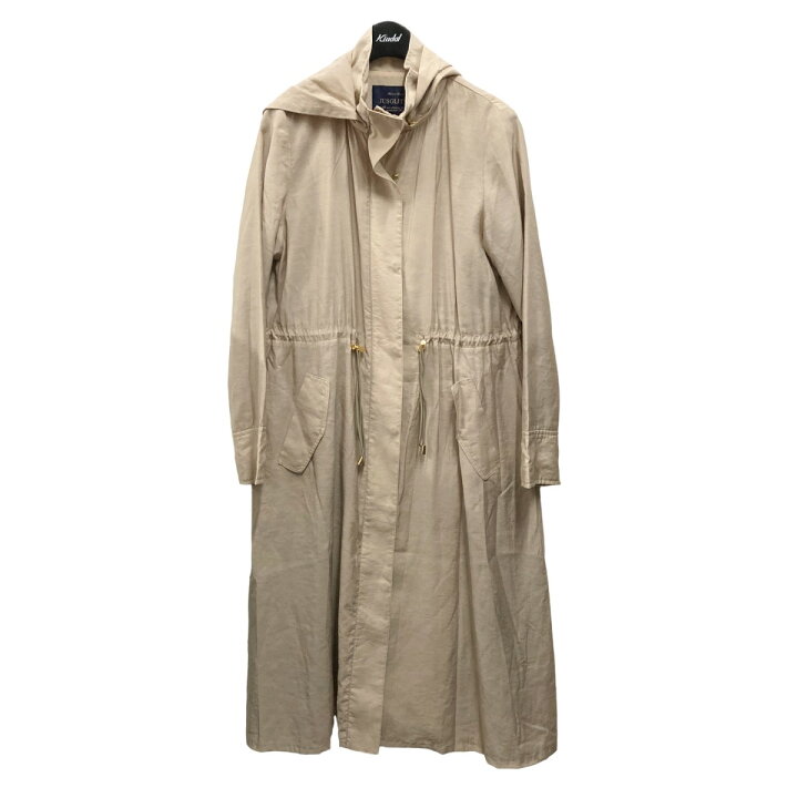 楽天市場】【中古】JUSGLITTY フード付エアリーロングブルゾン  