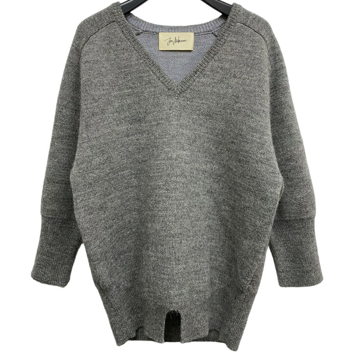 楽天市場】【中古】JUN MIKAMI 22AW ウールVネックラグランニット 