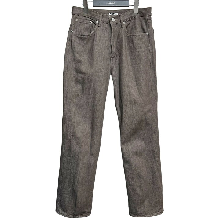 楽天市場】【中古】AURALEE 2023AW HARD TWIST BROWN DENIM 5P PANTS 