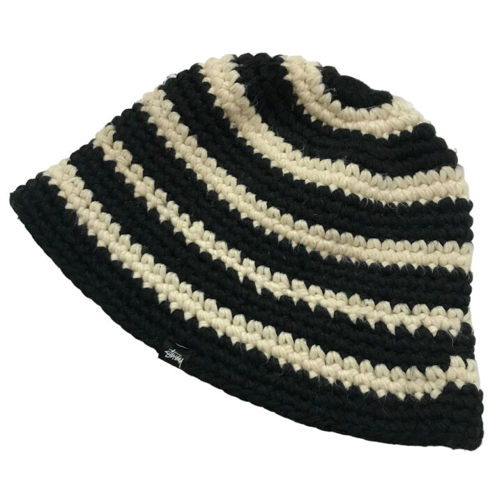 楽天市場】【中古】Stussy 「Swirl Knit Bucket Hat」ボーダーニット 