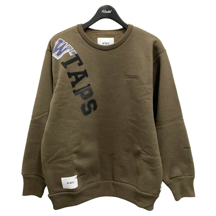 楽天市場】【中古】WTAPS KATZ CREW NECK SWEATSHIRTS 202ATDT-CSM18  