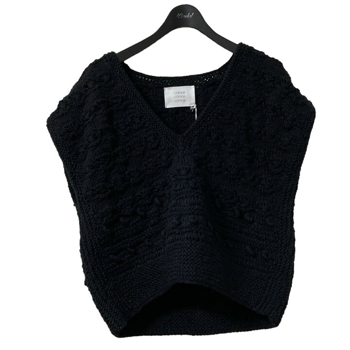 楽天市場】【中古】Crinkle Crinkle Crinkle Vネックニットベスト 
