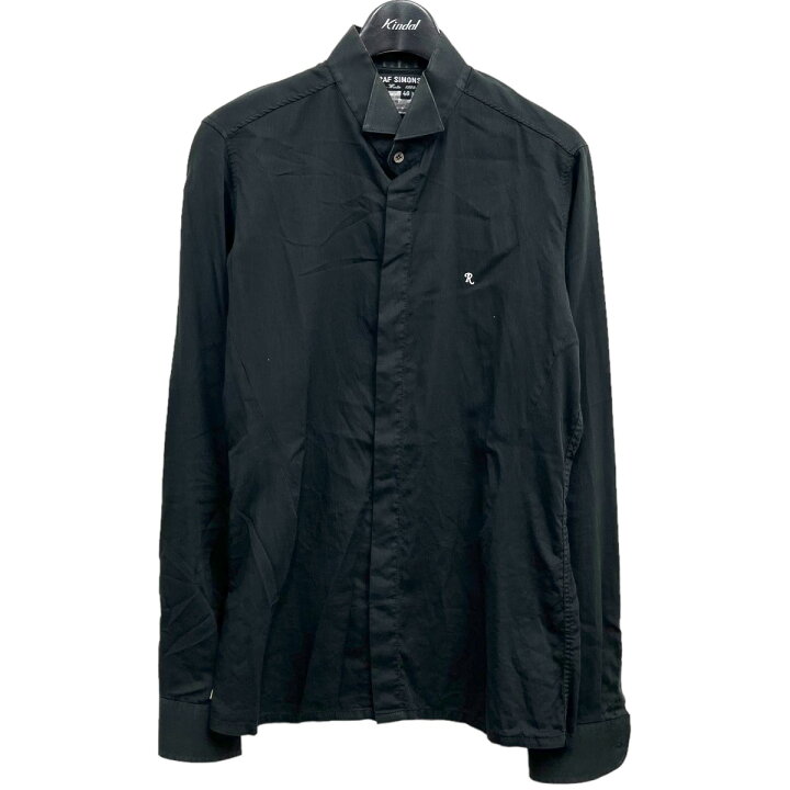 楽天市場】【中古】RAF SIMONS 1998AW 胸R刺繍シャツ ブラック サイズ 