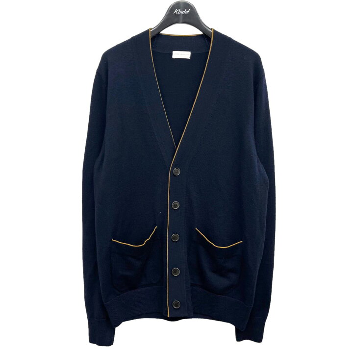 楽天市場】【中古】DRIES VAN NOTEN カーディガン ネイビー サイズ：M  