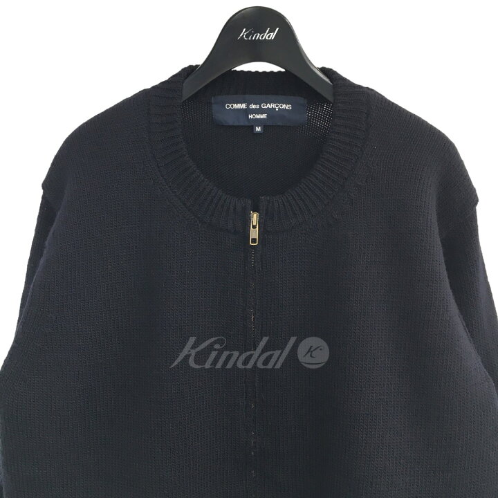 楽天市場】【中古】COMME des GARCONS HOMMEジップアップニット 