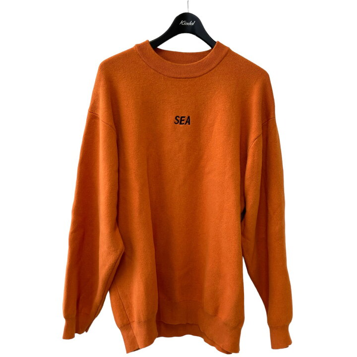 楽天市場】【中古】WIND AND SEA カシミヤ ニット オレンジ サイズ：XL 