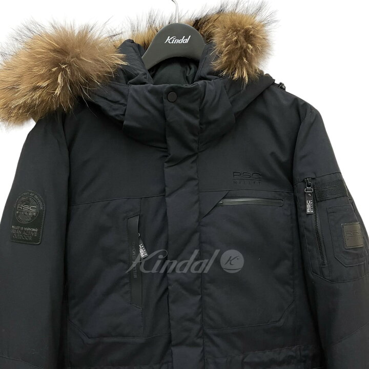 楽天市場】【中古】RSC MILLET ダウンジャケット ブラック サイズ：90 