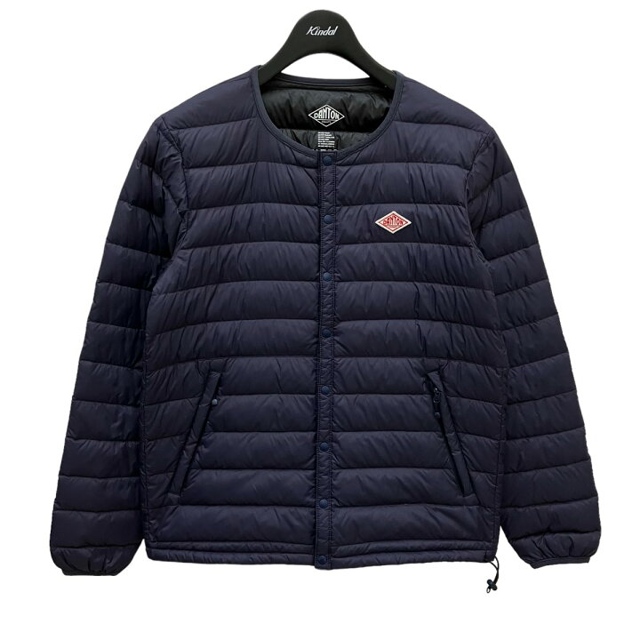 楽天市場】【中古】DANTON インナーダウンジャケット JD 8751 ネイビー 
